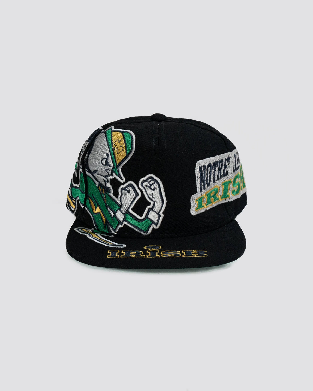 Gorra NOTRE DAME NEGRA frente