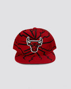 Gorra DESTELLO BULLS ROJA frente