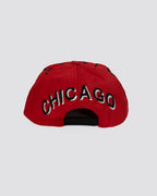 Gorra DESTELLO BULLS ROJA trasera