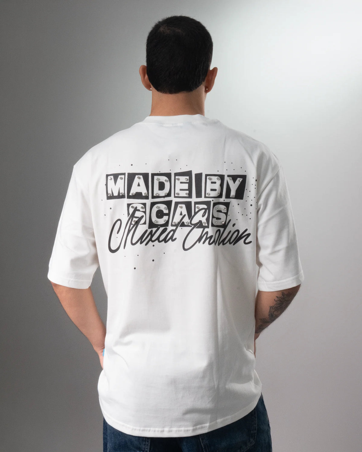 CAMISETA OVERSIZE EMOTION ESTRELLAS