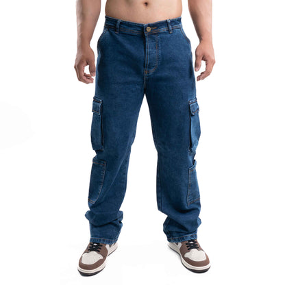 JEAN 4 BOLSILLOS AZUL OSCURO