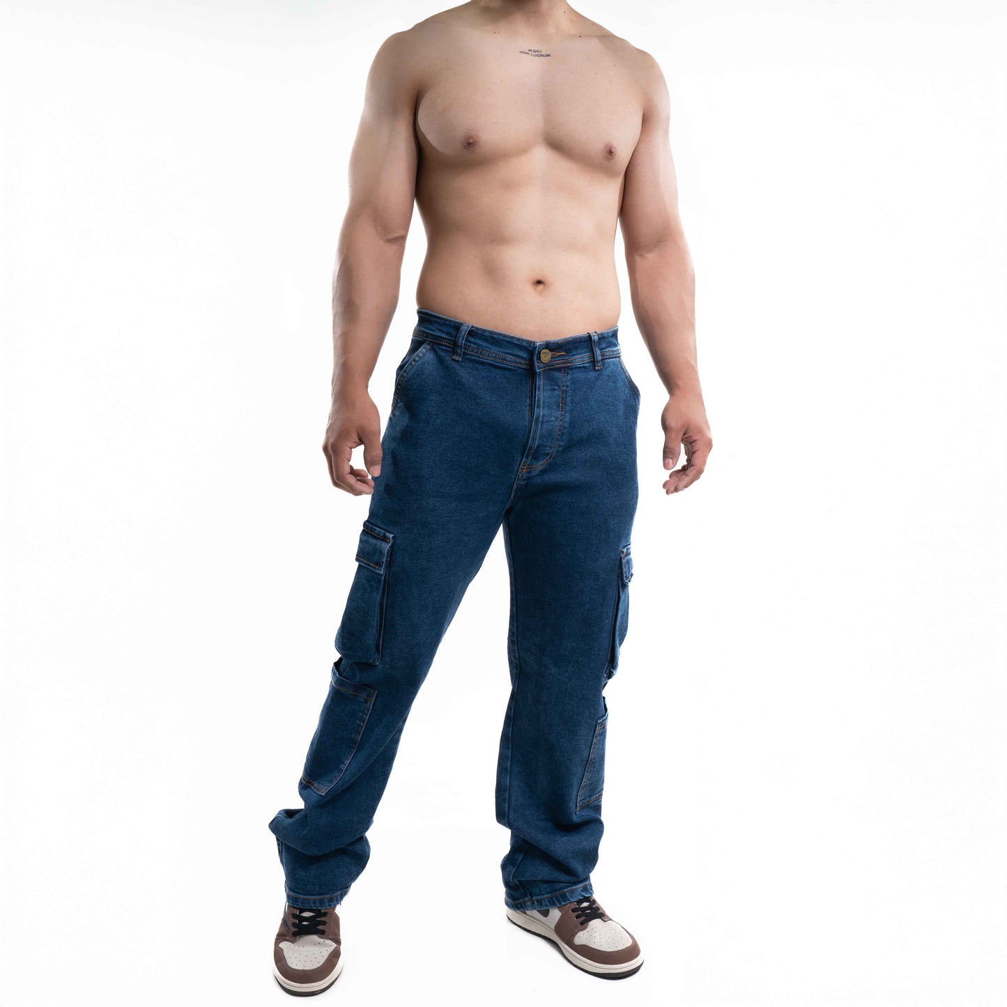 JEAN 4 BOLSILLOS AZUL OSCURO