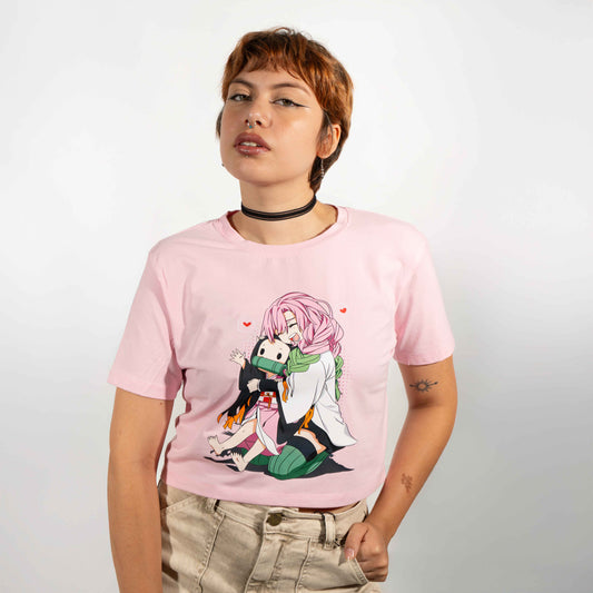 BLUSA CROP TOP MITSURI Y NEZUKO