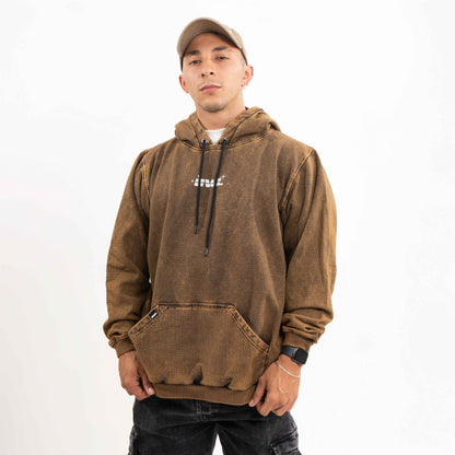 Hoodie  TIEMPOS VIOLENTOS COBRE WASH