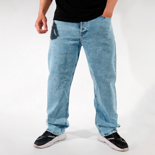 JEAN BAGGY AZUL CLARO