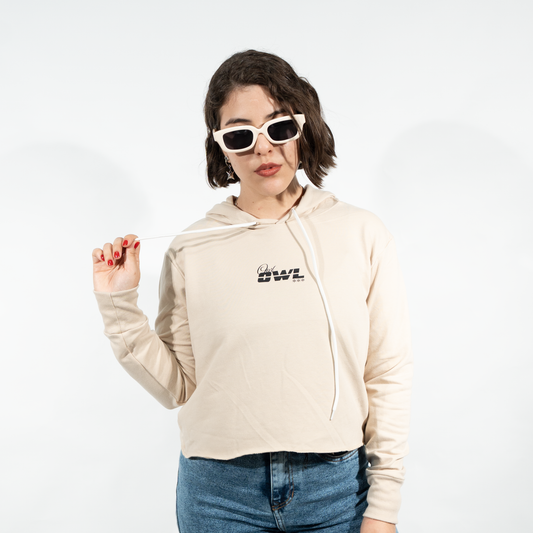 SACOS CROP TOP BEIGE