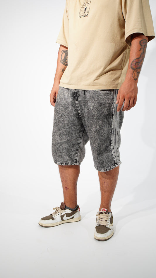 BERMUDA JEANS FISHER GRIS