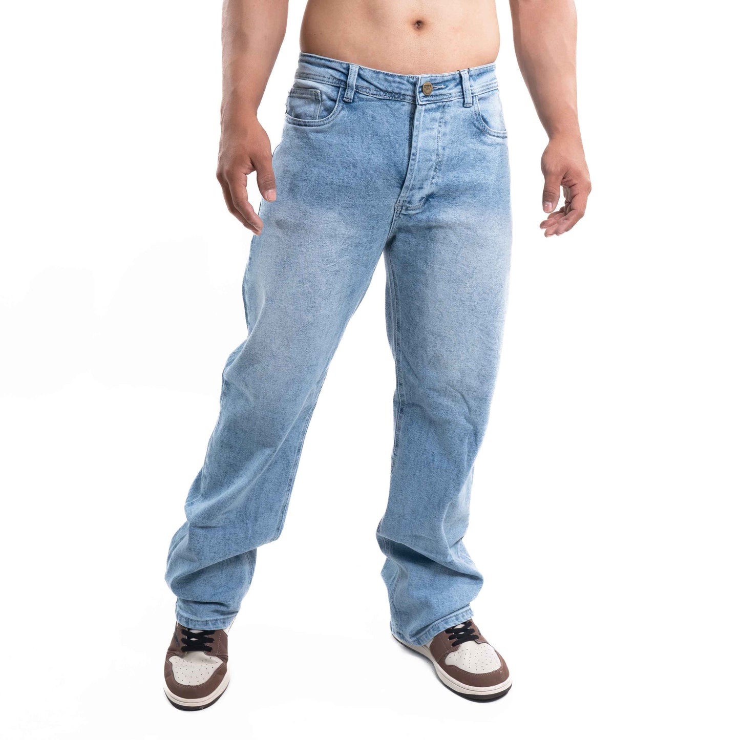 JEAN BAGGY AZUL CLARO