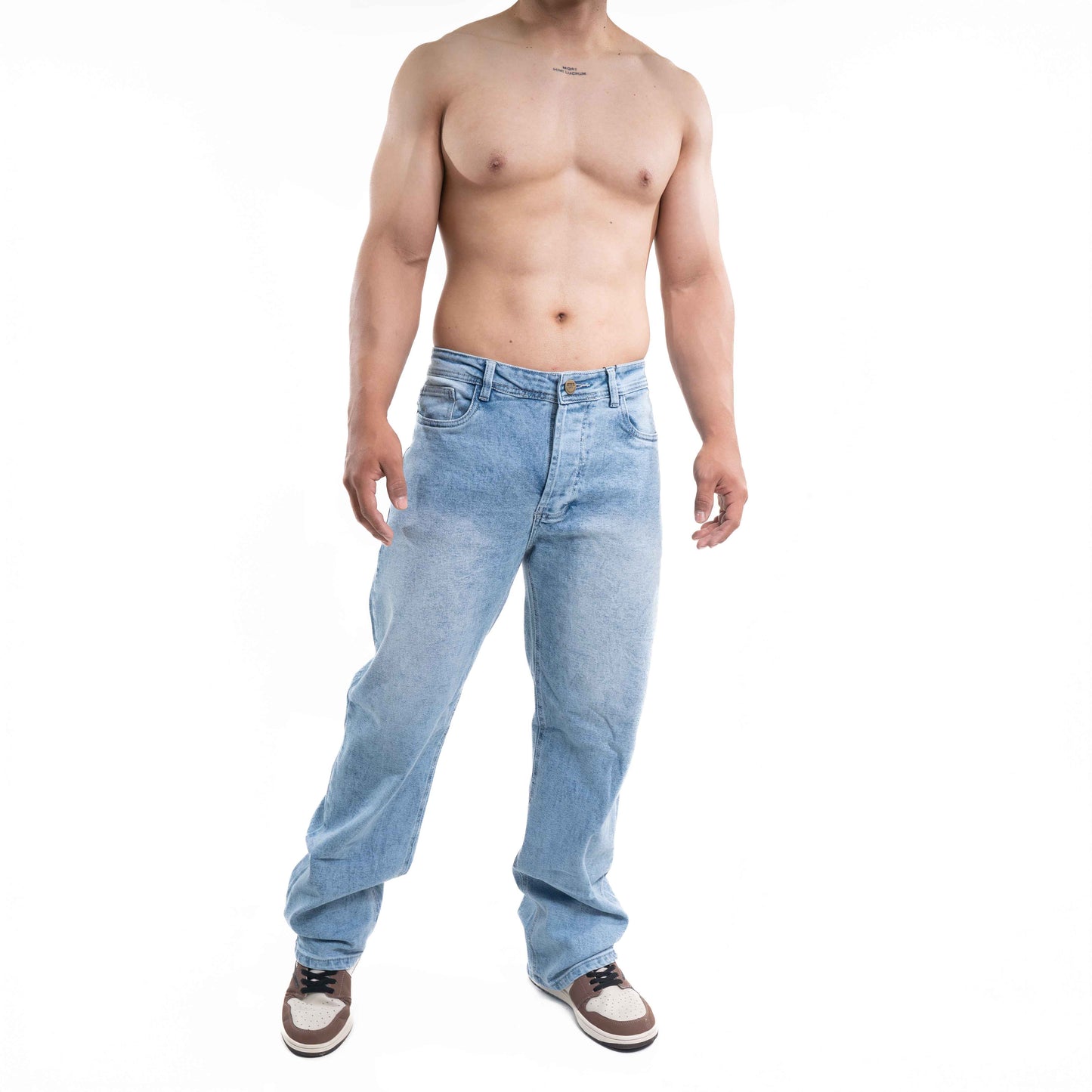 JEAN BAGGY AZUL CLARO