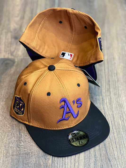 Gorra  de los athletic A’S TUBULAR