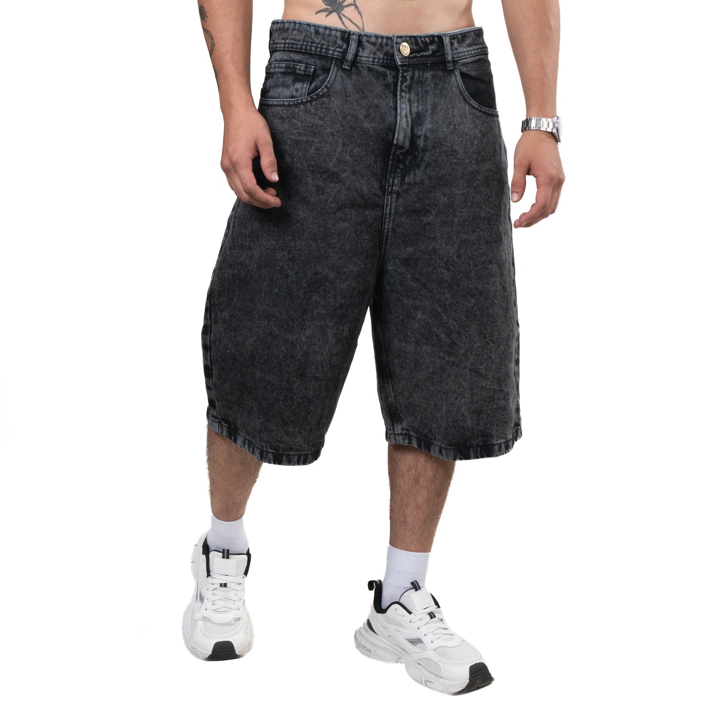 JORT GRIS WASH BAGGY YK-013