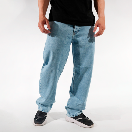 JEAN BAGGY AZUL CLARO