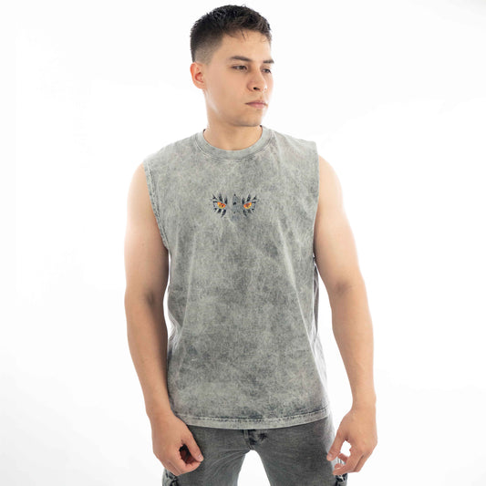 Camiseta sin mangas AKAZA
