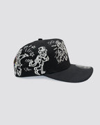 GORRA CASH ONLY MILLONARIO Y DIABLO, lateral