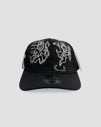 GORRA CASH ONLY MILLONARIO Y DIABLO, frente