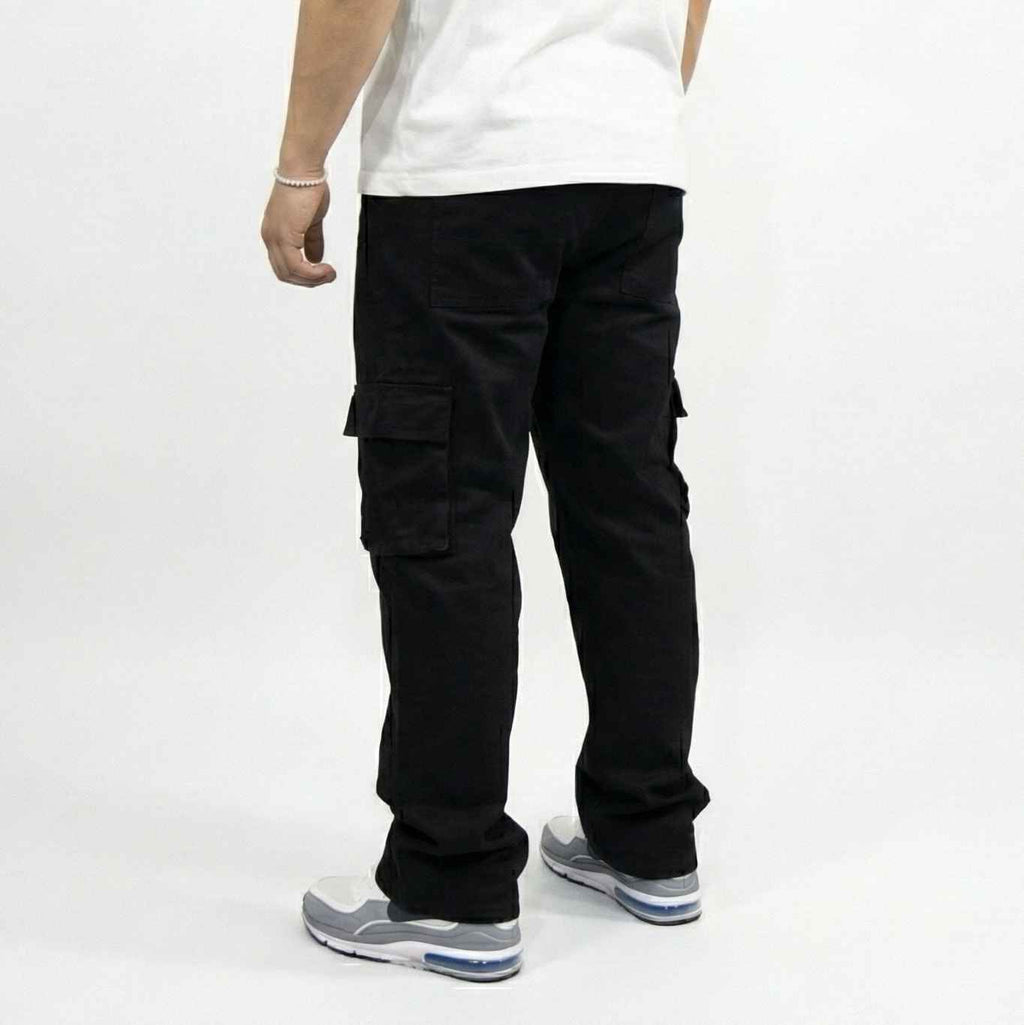 JEANS CARGO NEGRO