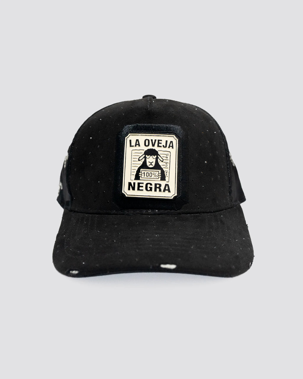 GORRA CASH ONLY LA OVEJA NEGRA, frente