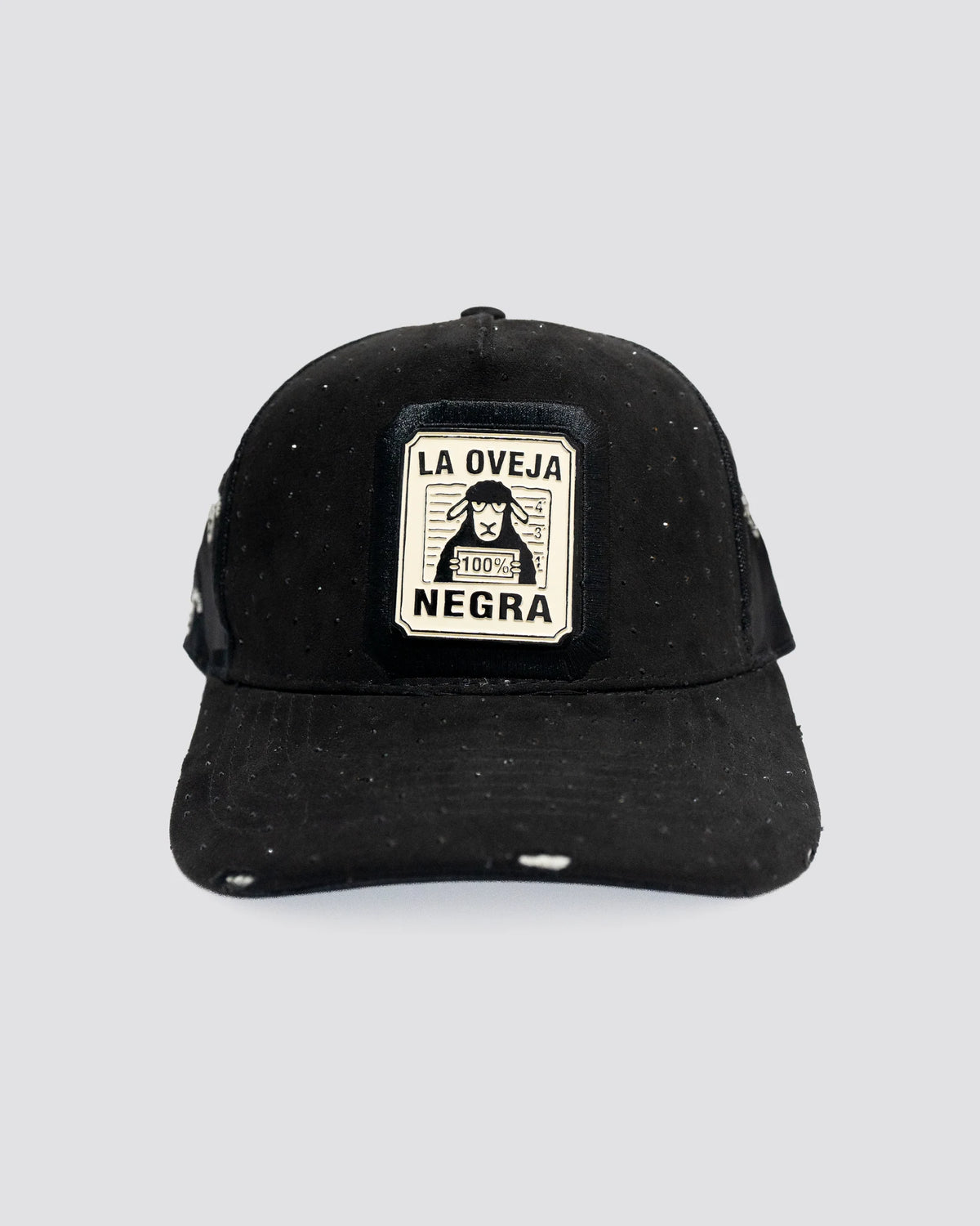 GORRA CASH ONLY LA OVEJA NEGRA, frente