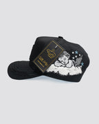 GORRA CASH ONLY QUERUBIN NUBES, tres cuartos