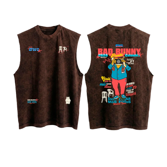 CAMISETA Manga Siza DeBi TiRaR MaS FoToS  4 - CAFE acid wash