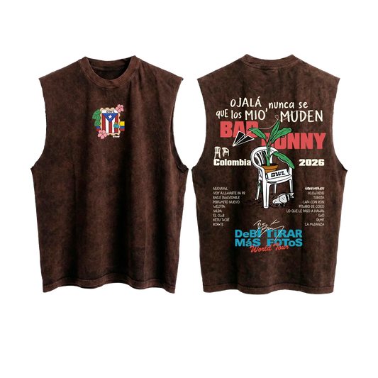 CAMISETA Manga Siza DeBi TiRaR MaS FoToS  2 - CAFE acid wash