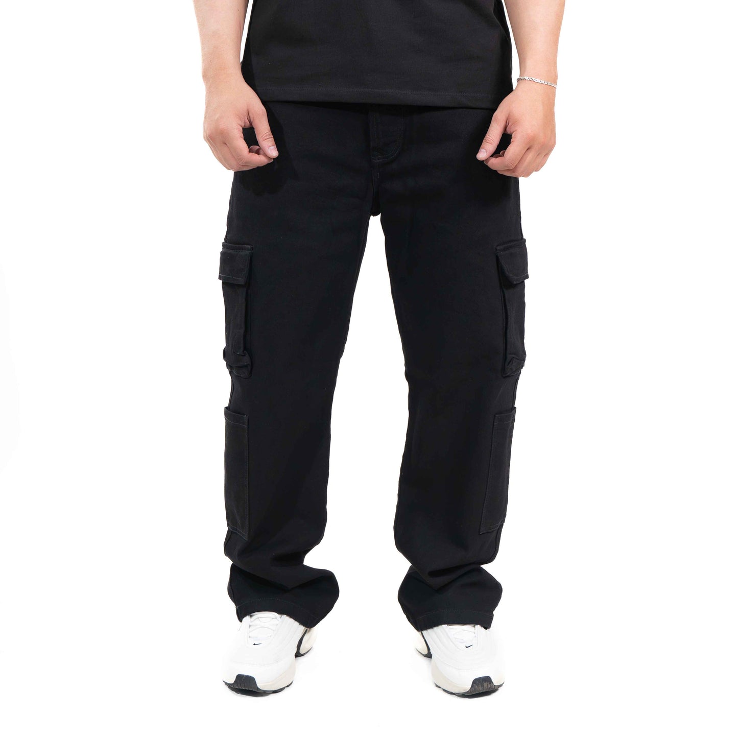 PANTALON  CARGO 4 BOLSILLOS   NEGRO