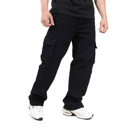 PANTALON  CARGO 4 BOLSILLOS   NEGRO