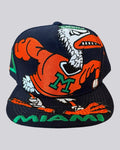 Gorra Logo MIAMI HURRACANS