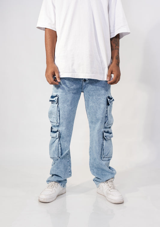 JEANS 4 BOLSILLOS AZUL CLARO