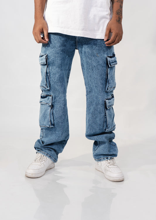 JEAN 4 BOLSILLOS AZUL OSCURO