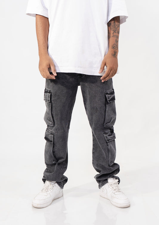 JEAN 4 BOLSILLOS NEGRO WASH
