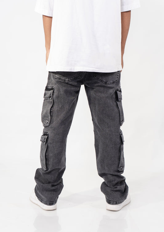 JEAN 4 BOLSILLOS NEGRO WASH