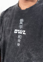 camiseta DRAGON ACID WASH
