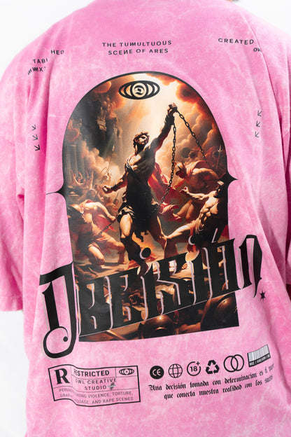 camiseta decisión  wash