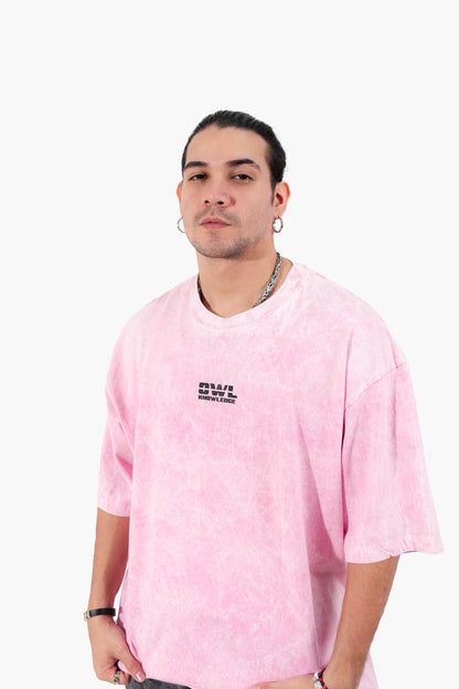 camiseta OWL KNOWLEDGE ACID WASH