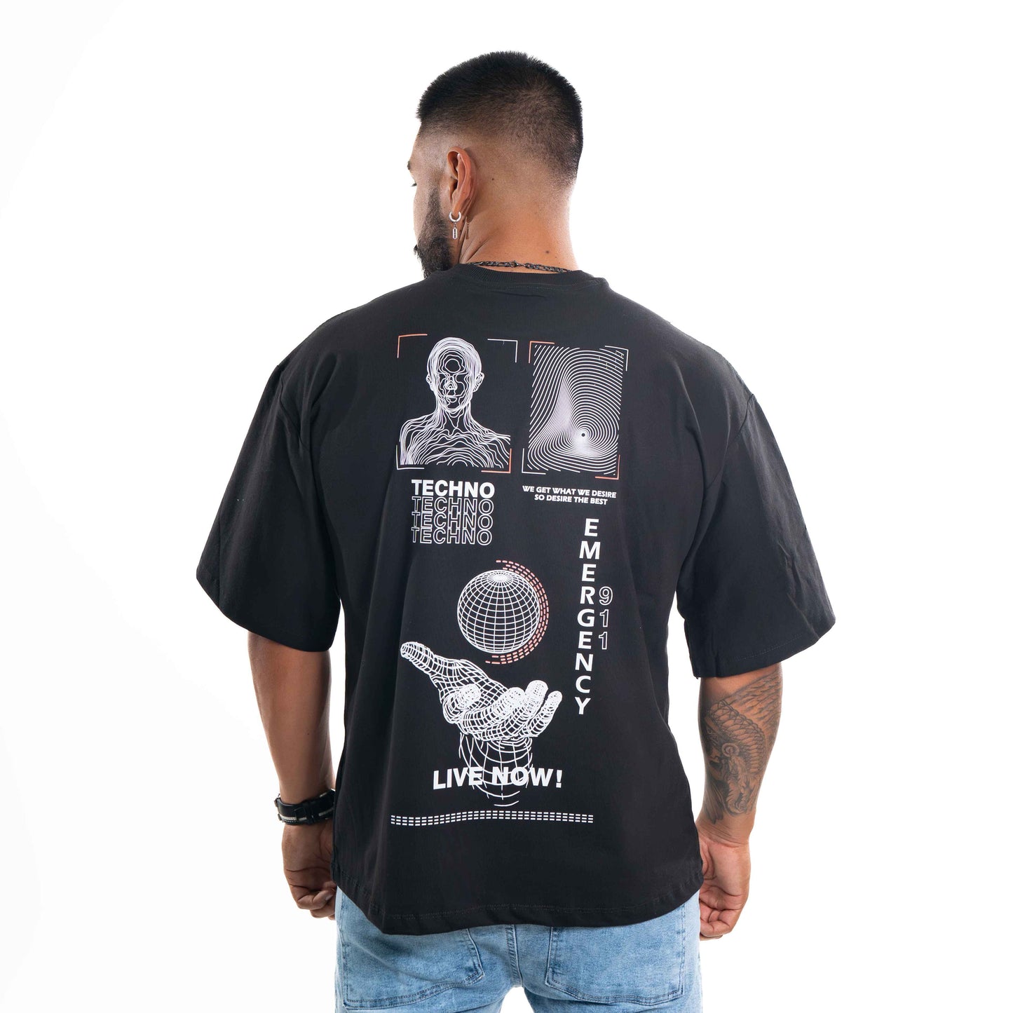 Camiseta  TECHNO 911