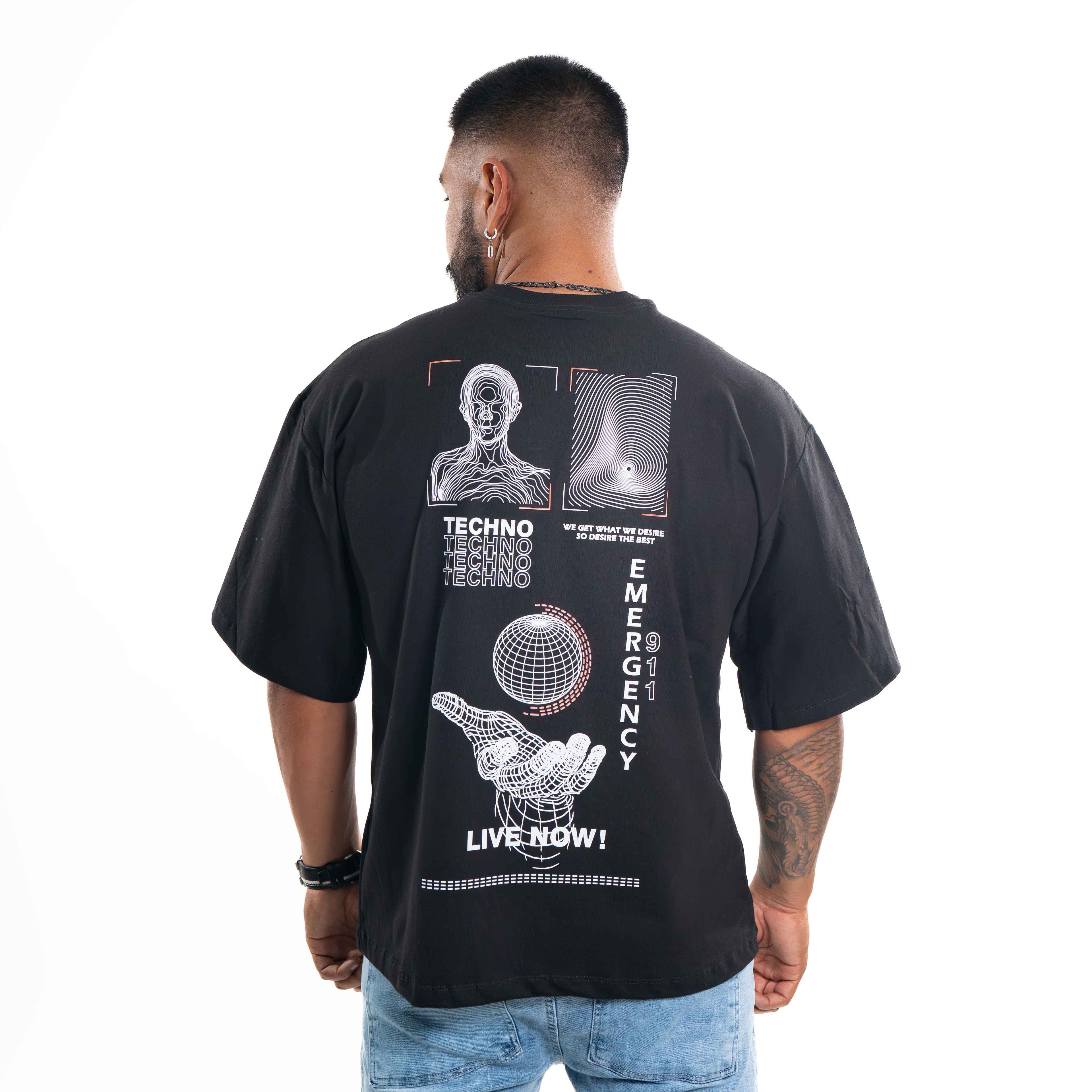 Camiseta  TECHNO 911