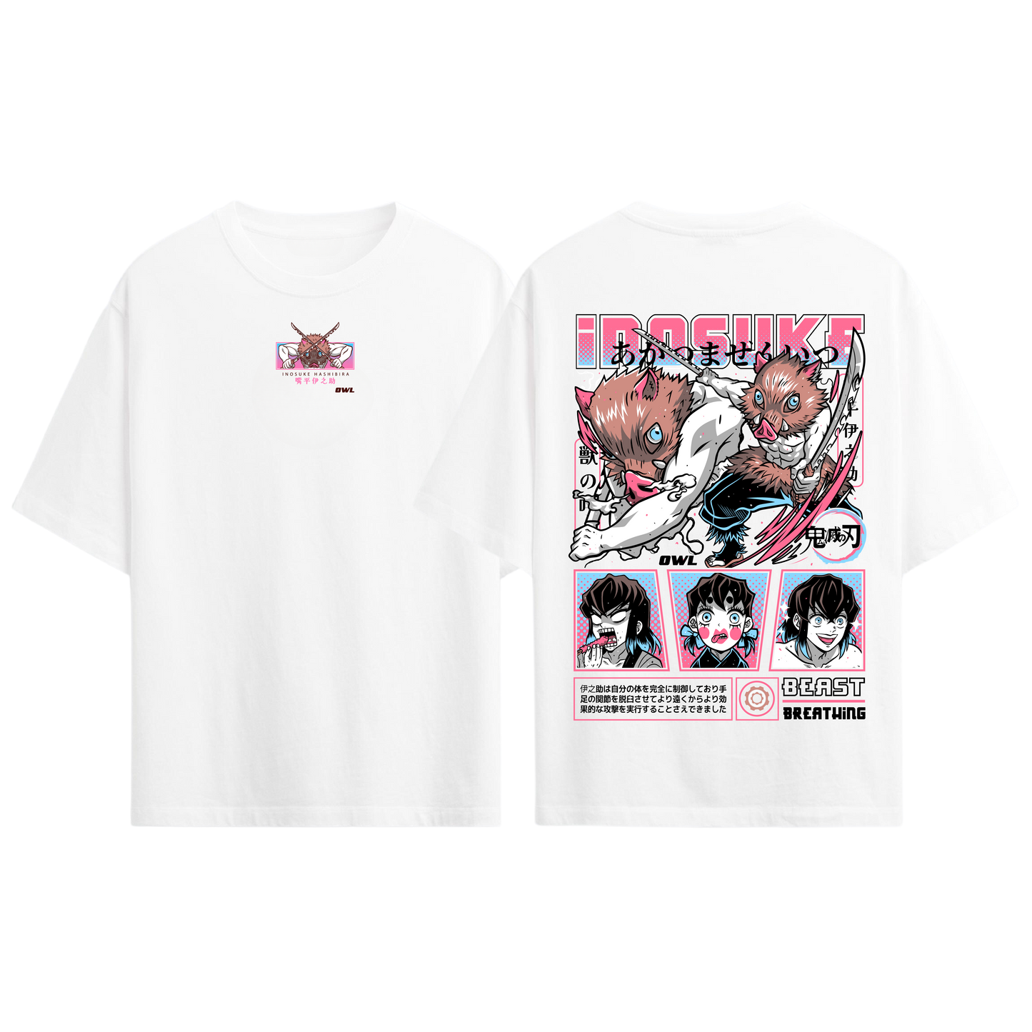 Camiseta INOSUKE KIMETSU