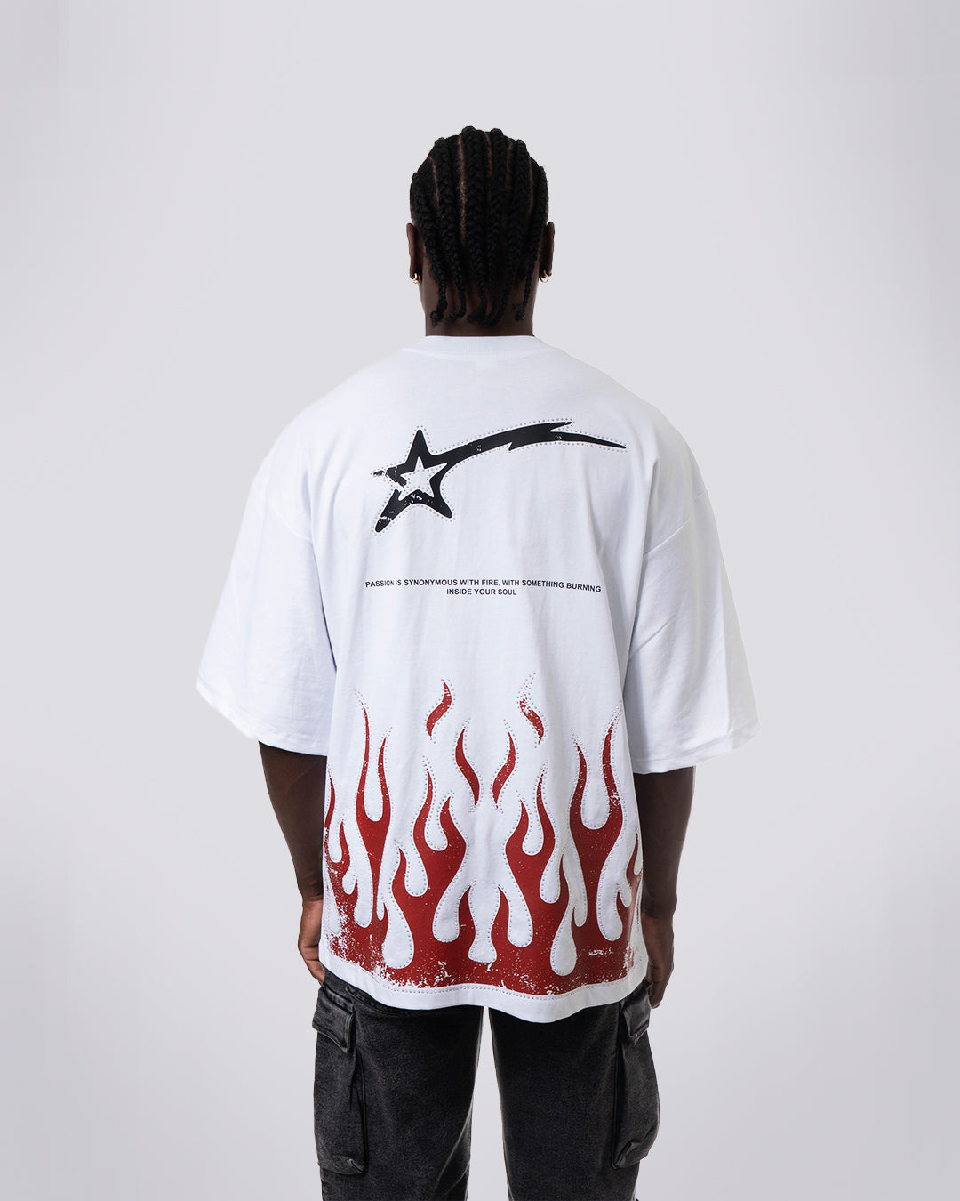 CAMISETA FIRE AND PASSION