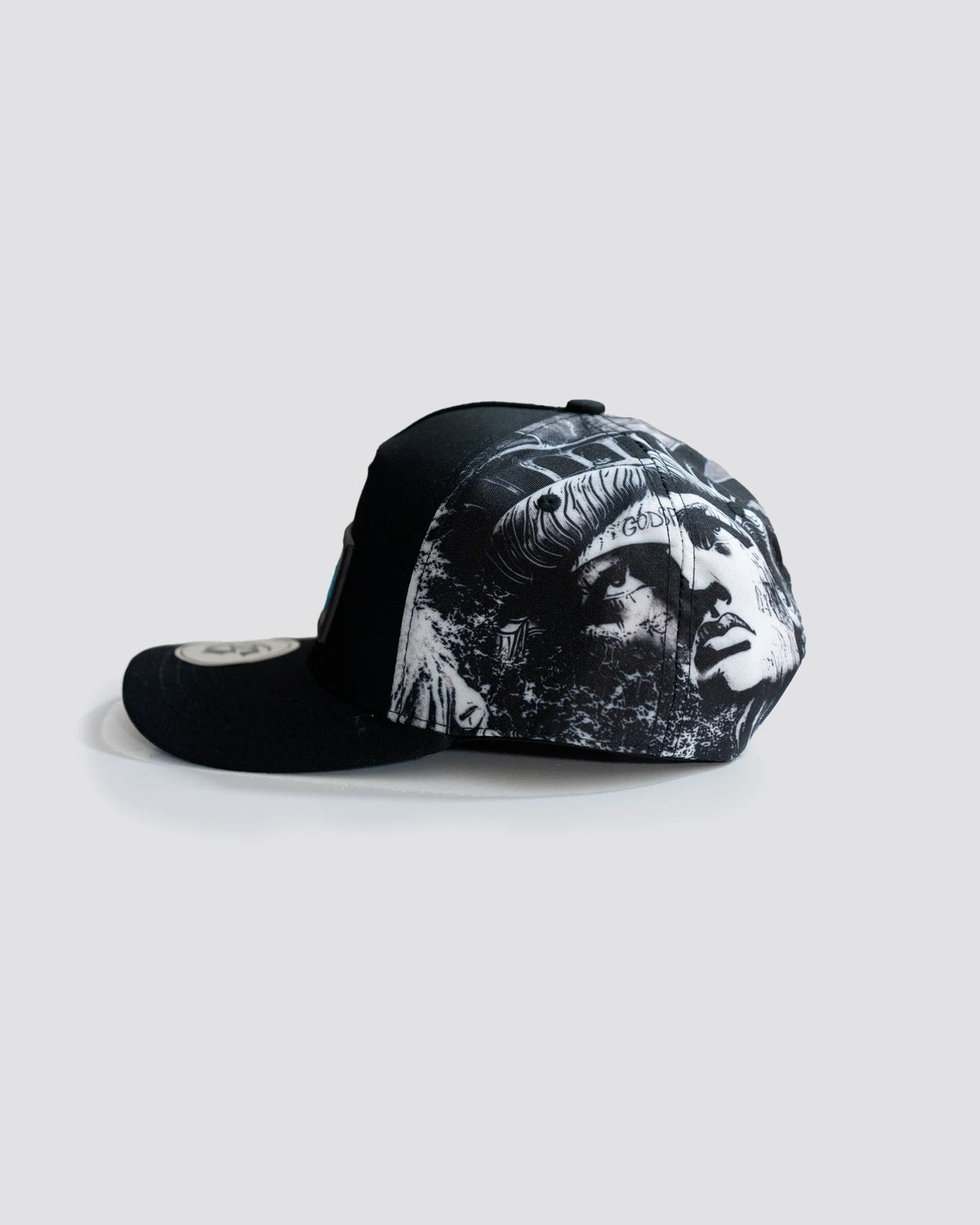 Gorra ESTATUA DE LA LIBERTAD BLANCO Y NEGRO lado