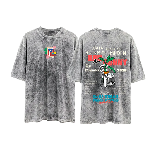 CAMISETA  DeBi TiRaR MaS FoToS  2 - GRIS acid wash