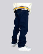 PANTALON RECTO AZUL OSCURO HOMBRE