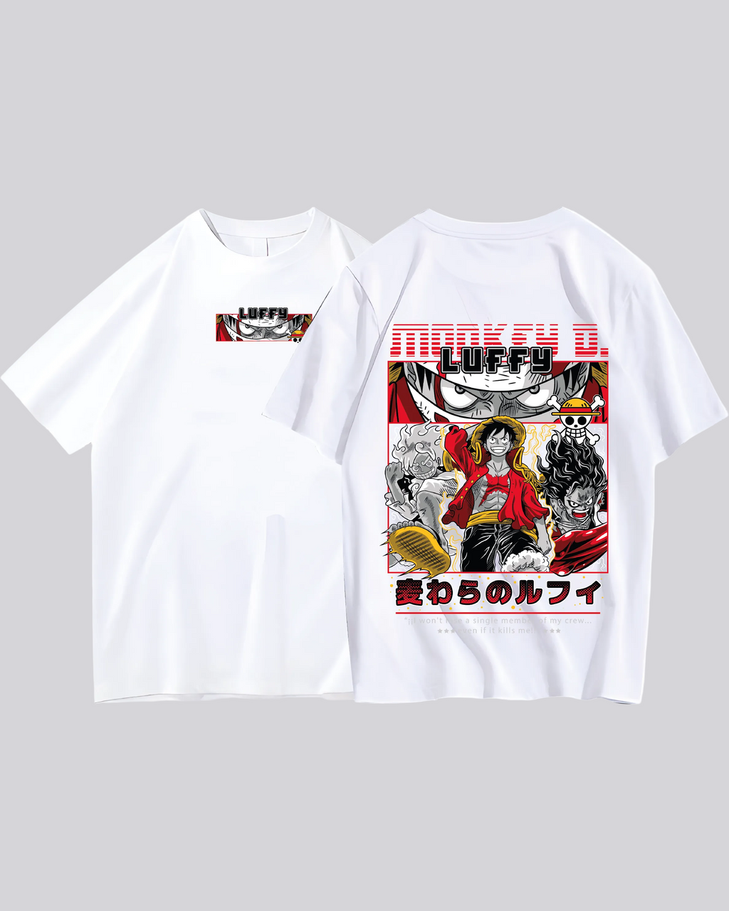 camiseta  LUFFY ONE PIECE