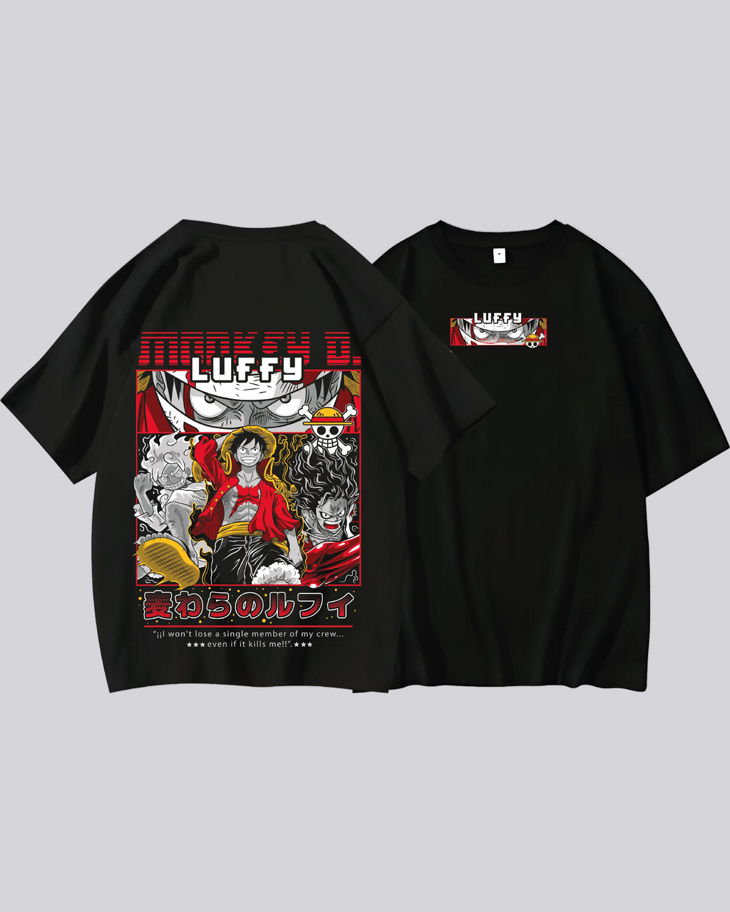 camiseta  LUFFY ONE PIECE