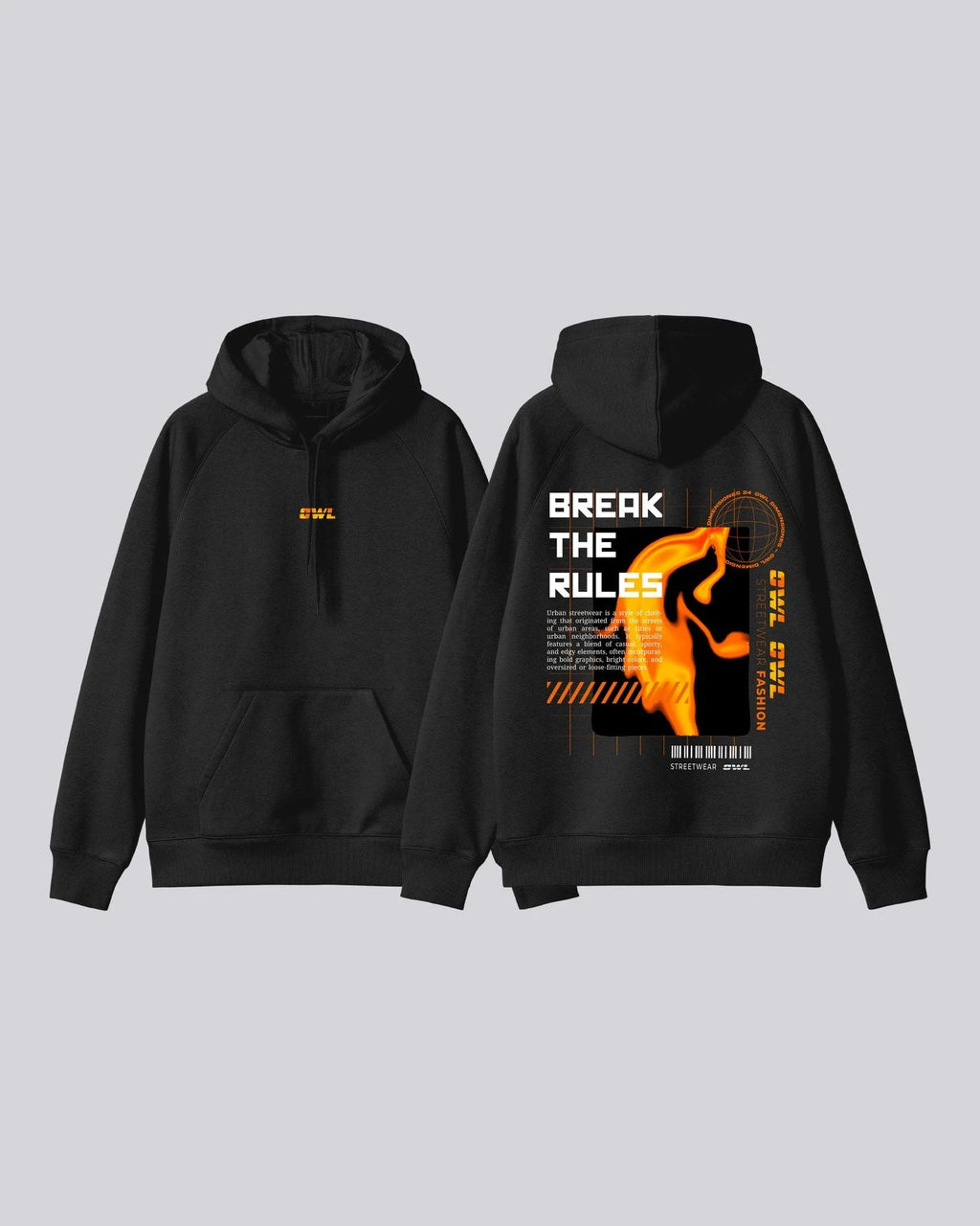 Hoodie BREAK THE RULES