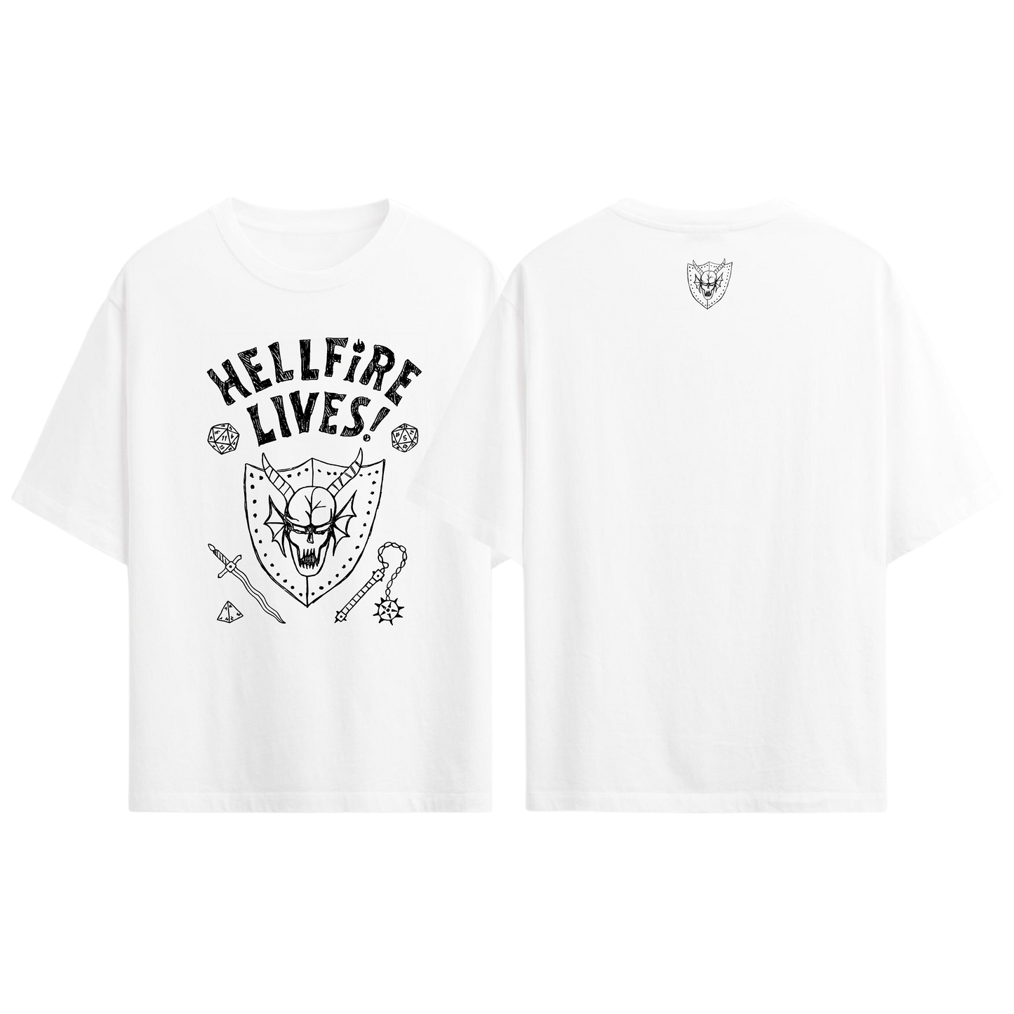 Camisera HELLFIRE  LIVE Stranger Things   FRONT