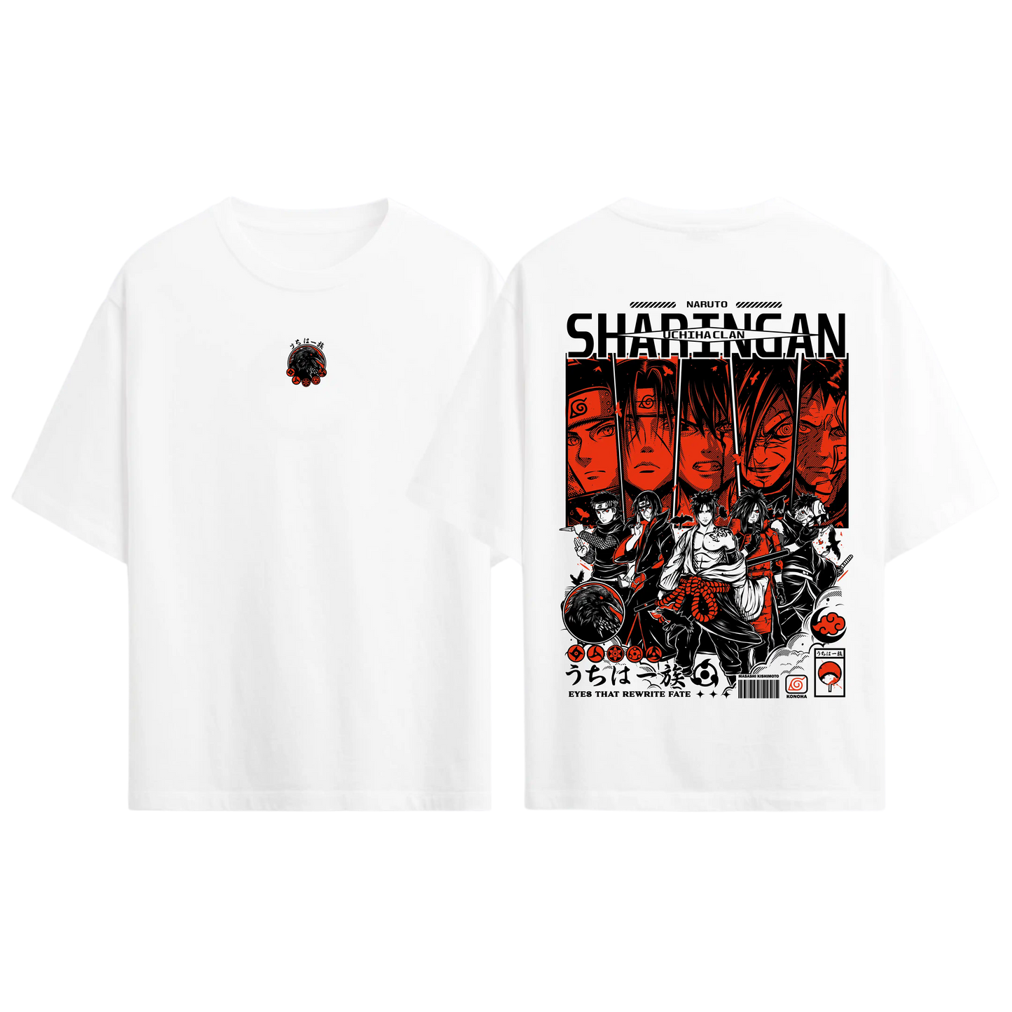 Camiseta clan  uchiha