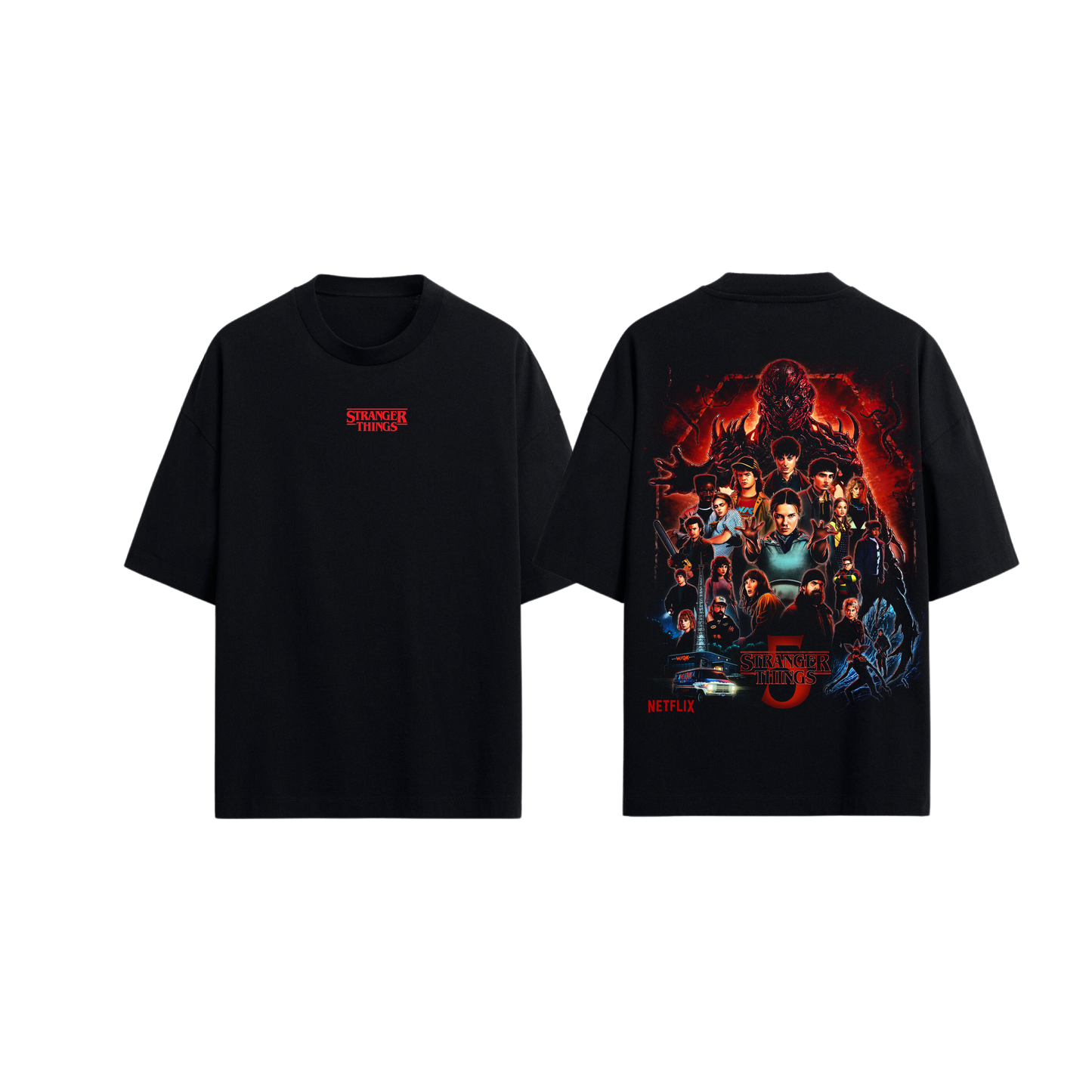 CAMISETA STRANGER THINGS 1 BACK
