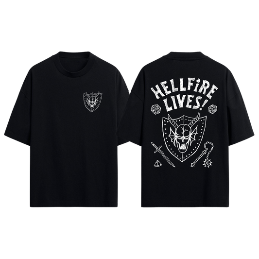 Camisera HELLFIRE  LIVE Stranger Things   BACK