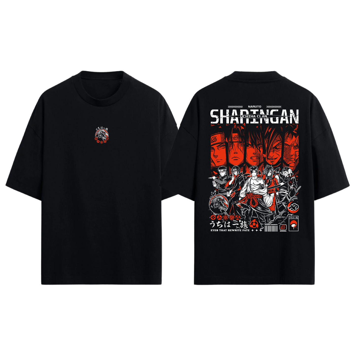 Camiseta clan  uchiha